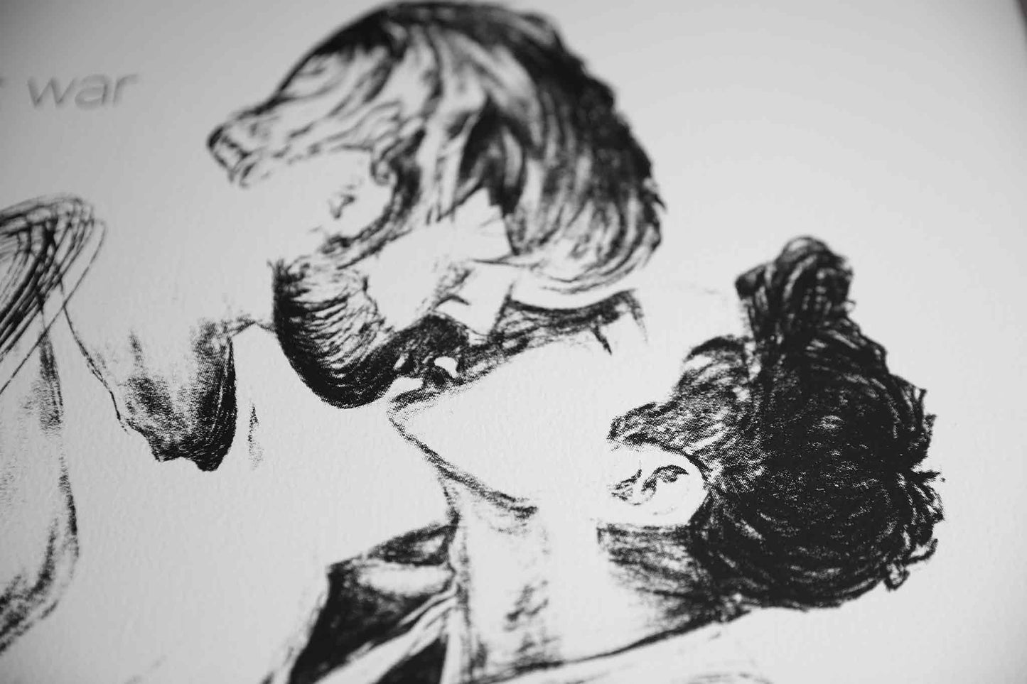 PINTURA "HACER EL AMOR, NO LA GUERRA"