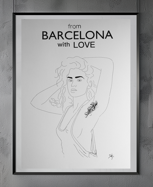 CUADRO "DESDE BARCELONA CON AMOR"