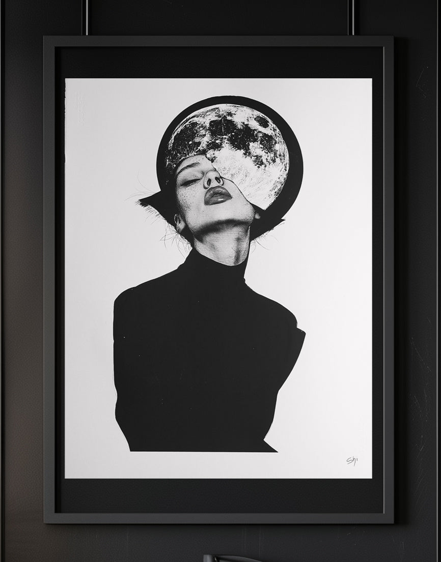 PAINTING "FULL MOON"