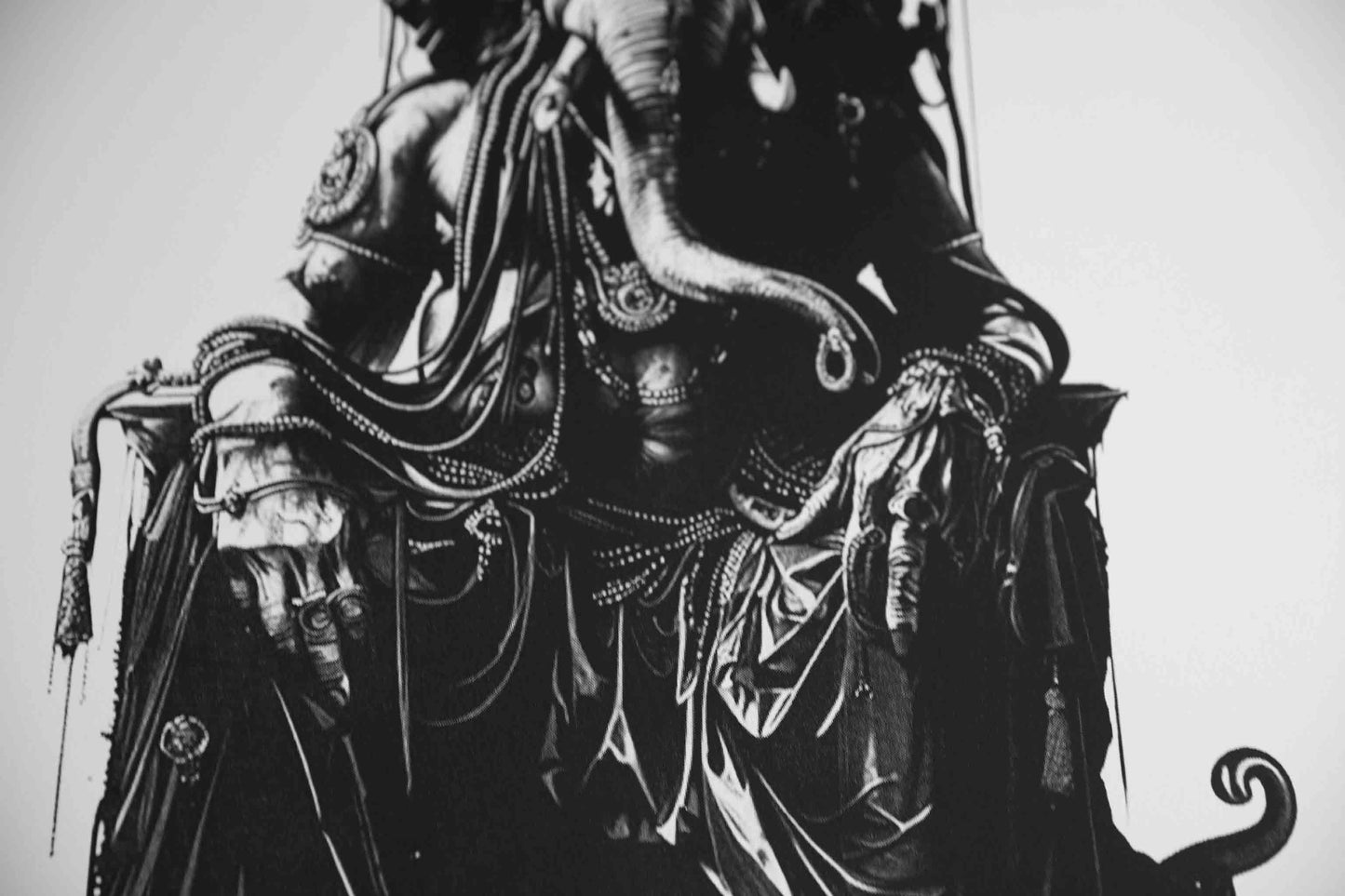 PAINTING "SITTING GANESHA"