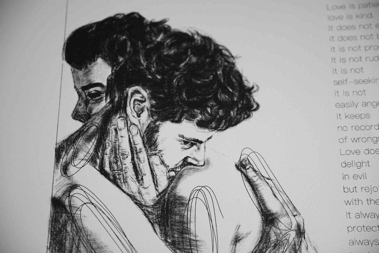 PAINTING "MAKE LOVE, NOT WAR III"