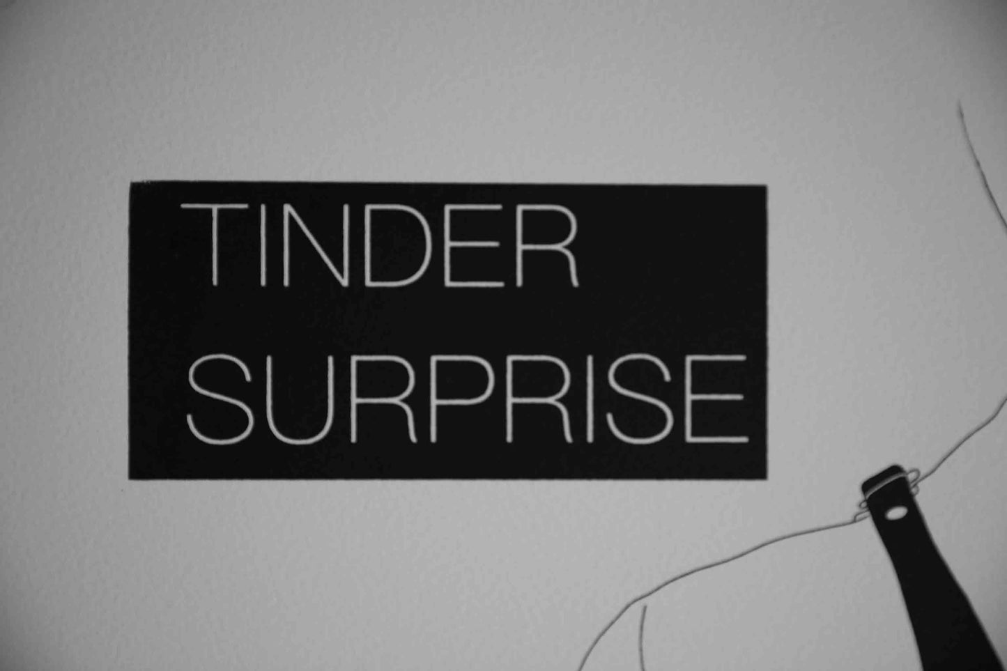 PAINTING "TINDER SURPRISE"