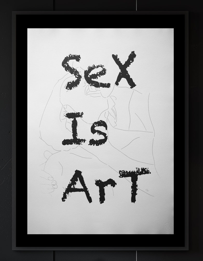 PAINTING "SEX IS ART"